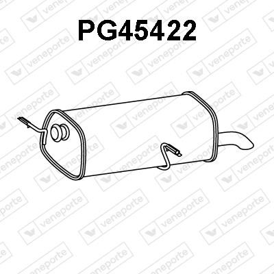 Veneporte PG45422 End Silencer PG45422: Buy near me in Poland at 2407.PL - Good price!