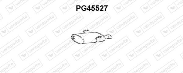 Veneporte PG45527 Глушитель, задняя часть PG45527: Отличная цена - Купить в Польше на 2407.PL!