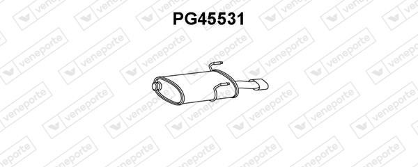 Veneporte PG45531 End Silencer PG45531: Buy near me in Poland at 2407.PL - Good price!