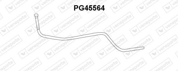 Veneporte PG45564 Exhaust pipe PG45564: Buy near me in Poland at 2407.PL - Good price!