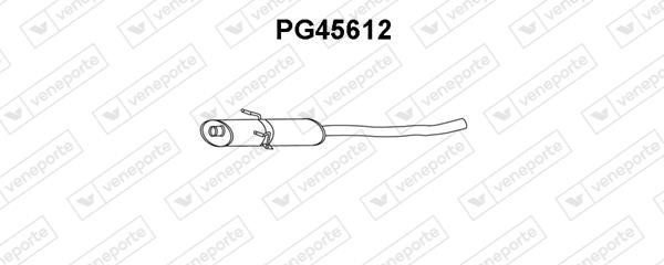Veneporte PG45612 Central silencer PG45612: Buy near me in Poland at 2407.PL - Good price!