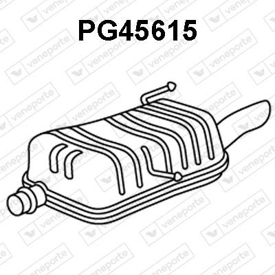 Veneporte PG45615 Амортизатор PG45615: Купить в Польше - Отличная цена на 2407.PL!