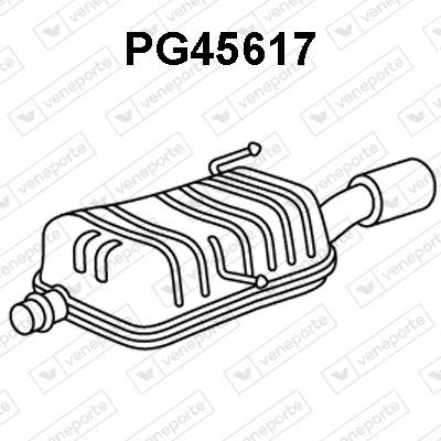 Veneporte PG45617 Shock absorber PG45617: Buy near me in Poland at 2407.PL - Good price!