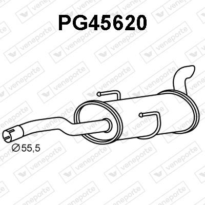 Veneporte PG45620 Shock absorber PG45620: Buy near me in Poland at 2407.PL - Good price!