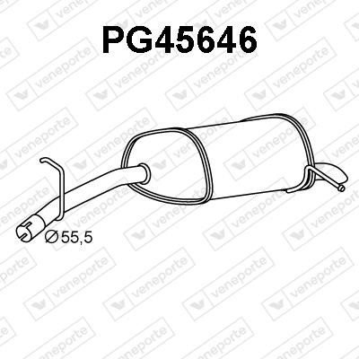 Veneporte PG45646 Endschalldämpfer PG45646: Kaufen Sie zu einem guten Preis in Polen bei 2407.PL!