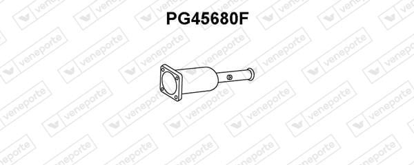 Veneporte PG45680F Diesel particulate filter DPF PG45680F: Buy near me in Poland at 2407.PL - Good price!