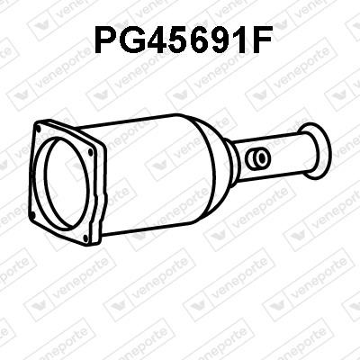 Veneporte PG45691F Diesel particulate filter DPF PG45691F: Buy near me in Poland at 2407.PL - Good price!