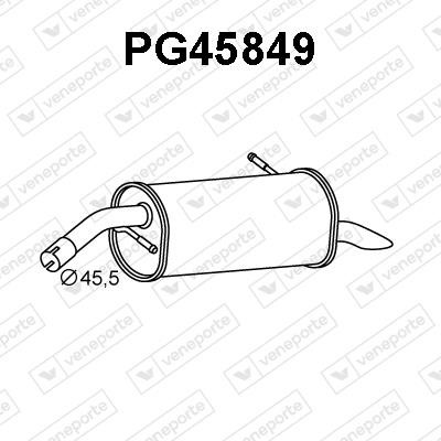 Veneporte PG45849 End Silencer PG45849: Buy near me in Poland at 2407.PL - Good price!