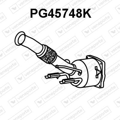 Veneporte PG45748K Katalizator PG45748K: Dobra cena w Polsce na 2407.PL - Kup Teraz!