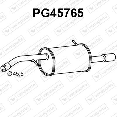 Veneporte PG45765 Endschalldämpfer PG45765: Kaufen Sie zu einem guten Preis in Polen bei 2407.PL!