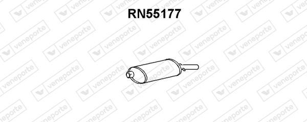 Veneporte RN55177 End Silencer RN55177: Buy near me in Poland at 2407.PL - Good price!
