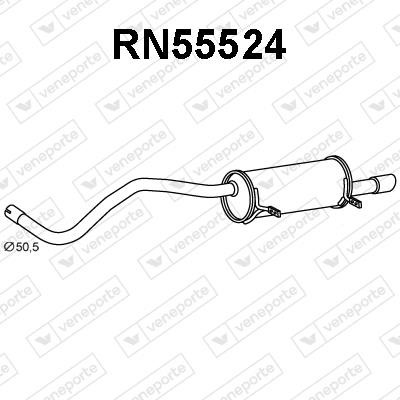 Veneporte RN55524 End Silencer RN55524: Buy near me at 2407.PL in Poland at an Affordable price!