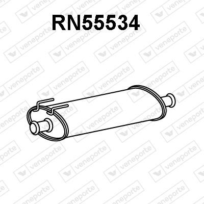 Veneporte RN55534 Central silencer RN55534: Buy near me in Poland at 2407.PL - Good price!