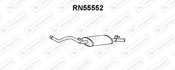 Veneporte RN55552 Глушитель, задняя часть RN55552: Купить в Польше - Отличная цена на 2407.PL!