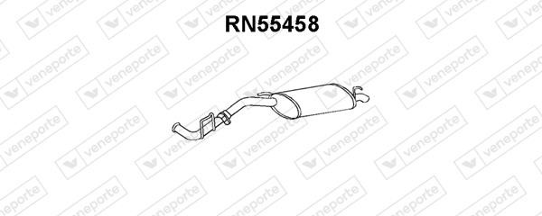 Veneporte RN55458 Tłumik, część tylna RN55458: Dobra cena w Polsce na 2407.PL - Kup Teraz!