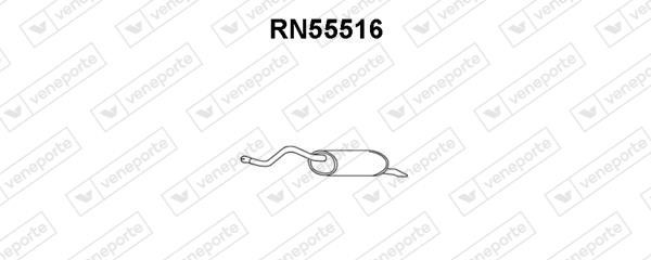 Veneporte RN55516 End Silencer RN55516: Buy near me in Poland at 2407.PL - Good price!