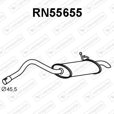 Veneporte RN55655 End Silencer RN55655: Buy near me at 2407.PL in Poland at an Affordable price!