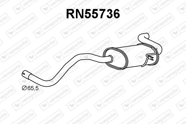 Veneporte RN55736 Глушник, задня частина RN55736: Приваблива ціна - Купити у Польщі на 2407.PL!