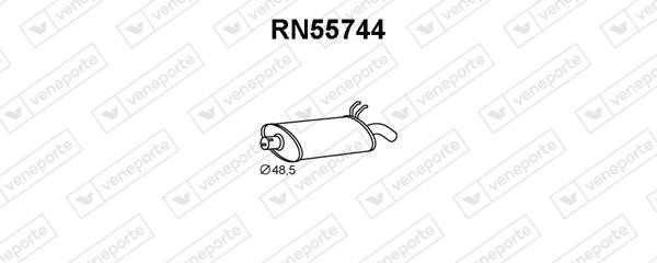 Veneporte RN55744 End Silencer RN55744: Buy near me in Poland at 2407.PL - Good price!