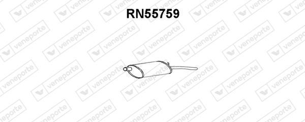 Veneporte RN55759 End Silencer RN55759: Buy near me at 2407.PL in Poland at an Affordable price!