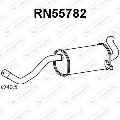 Veneporte RN55782 End Silencer RN55782: Buy near me at 2407.PL in Poland at an Affordable price!