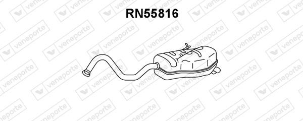 Veneporte RN55816 End Silencer RN55816: Buy near me in Poland at 2407.PL - Good price!