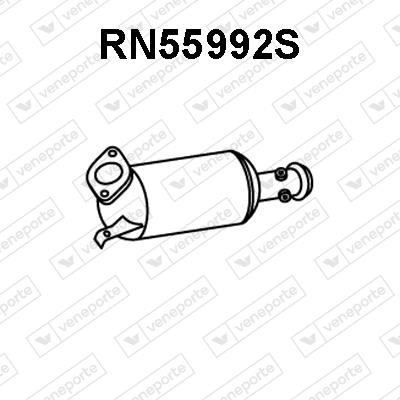 Veneporte RN55992S Diesel particulate filter DPF RN55992S: Buy near me in Poland at 2407.PL - Good price!