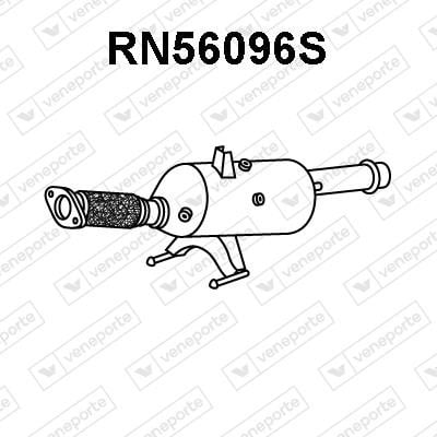 Veneporte RN56096S Diesel particulate filter DPF RN56096S: Buy near me at 2407.PL in Poland at an Affordable price!