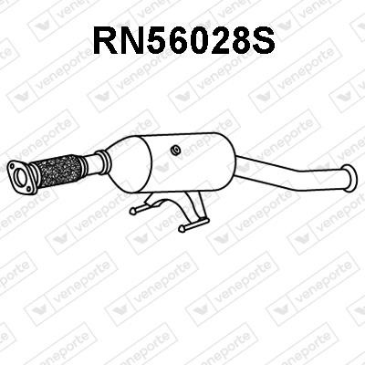 Veneporte RN56028S Diesel particulate filter DPF RN56028S: Buy near me in Poland at 2407.PL - Good price!