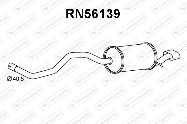 Veneporte RN56139 End Silencer RN56139: Buy near me at 2407.PL in Poland at an Affordable price!