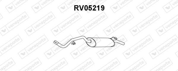 Veneporte RV05219 End Silencer RV05219: Buy near me in Poland at 2407.PL - Good price!