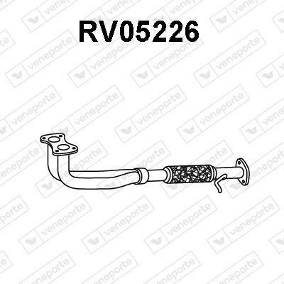Veneporte RV05226 Выхлопная труба RV05226: Отличная цена - Купить в Польше на 2407.PL!