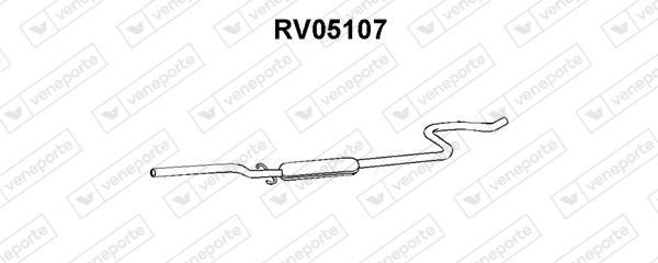 Veneporte RV05107 Central silencer RV05107: Buy near me in Poland at 2407.PL - Good price!