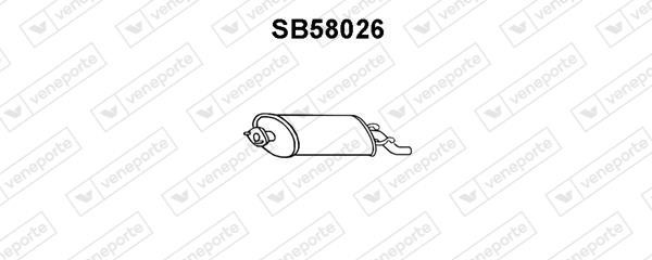 Veneporte SB58026 Endschalldämpfer SB58026: Kaufen Sie zu einem guten Preis in Polen bei 2407.PL!