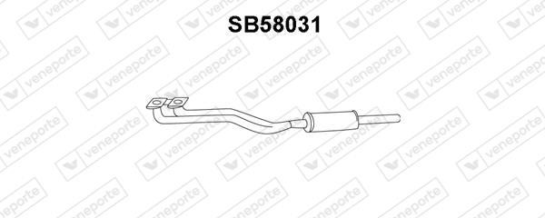 Veneporte SB58031 Resonator SB58031: Buy near me in Poland at 2407.PL - Good price!