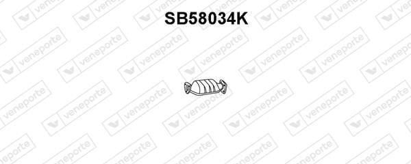 Veneporte SB58034K Катализатор SB58034K: Отличная цена - Купить в Польше на 2407.PL!