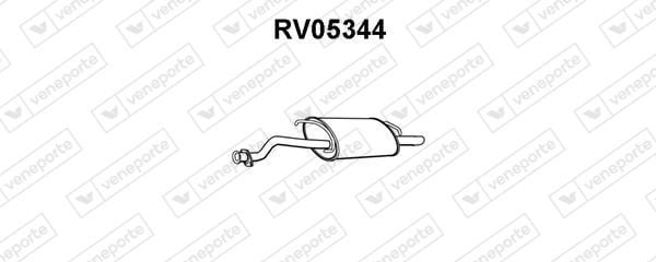 Veneporte RV05344 End Silencer RV05344: Buy near me in Poland at 2407.PL - Good price!