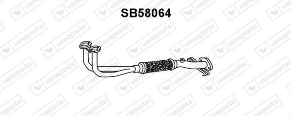 Veneporte SB58064 Exhaust pipe SB58064: Buy near me in Poland at 2407.PL - Good price!