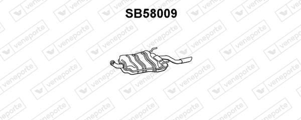 Veneporte SB58009 End Silencer SB58009: Buy near me in Poland at 2407.PL - Good price!