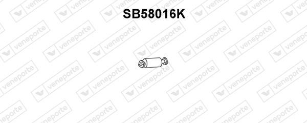 Veneporte SB58016K Catalytic Converter SB58016K: Buy near me in Poland at 2407.PL - Good price!