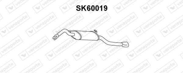Veneporte SK60019 Endschalldämpfer SK60019: Kaufen Sie zu einem guten Preis in Polen bei 2407.PL!