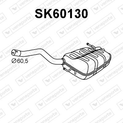 Veneporte SK60130 Endschalldämpfer SK60130: Kaufen Sie zu einem guten Preis in Polen bei 2407.PL!