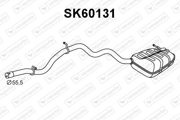 Veneporte SK60131 Endschalldämpfer SK60131: Kaufen Sie zu einem guten Preis in Polen bei 2407.PL!