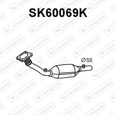 Veneporte SK60069K Катализатор SK60069K: Отличная цена - Купить в Польше на 2407.PL!