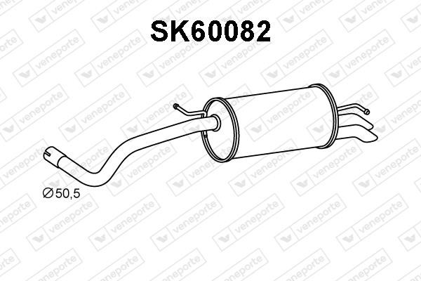 Veneporte SK60082 Endschalldämpfer SK60082: Kaufen Sie zu einem guten Preis in Polen bei 2407.PL!