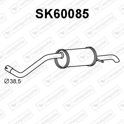 Veneporte SK60085 Endschalldämpfer SK60085: Kaufen Sie zu einem guten Preis in Polen bei 2407.PL!