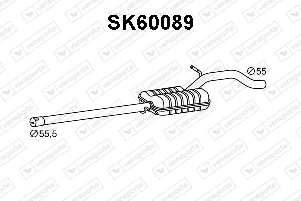Veneporte SK60089 Stoßdämpfer SK60089: Kaufen Sie zu einem guten Preis in Polen bei 2407.PL!