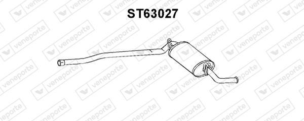 Veneporte ST63027 End Silencer ST63027: Buy near me in Poland at 2407.PL - Good price!