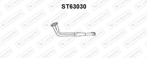 Veneporte ST63030 Exhaust pipe ST63030: Buy near me in Poland at 2407.PL - Good price!