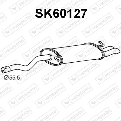 Veneporte SK60127 Endschalldämpfer SK60127: Kaufen Sie zu einem guten Preis in Polen bei 2407.PL!